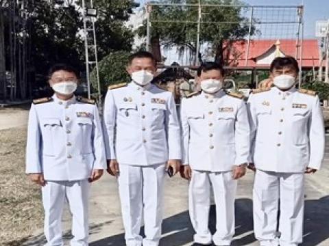 ร่วมพิธีเจริญพระพุทธมนต์และเจริญจิตภาวนาและปล่อยปลา