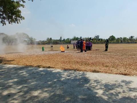 ซักซ้อมแผนปฏิบัติการป้องกันและบรรเทาสาธารณภัย